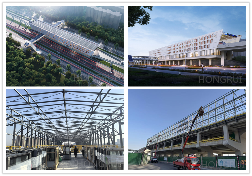 Jinan subway station construction project