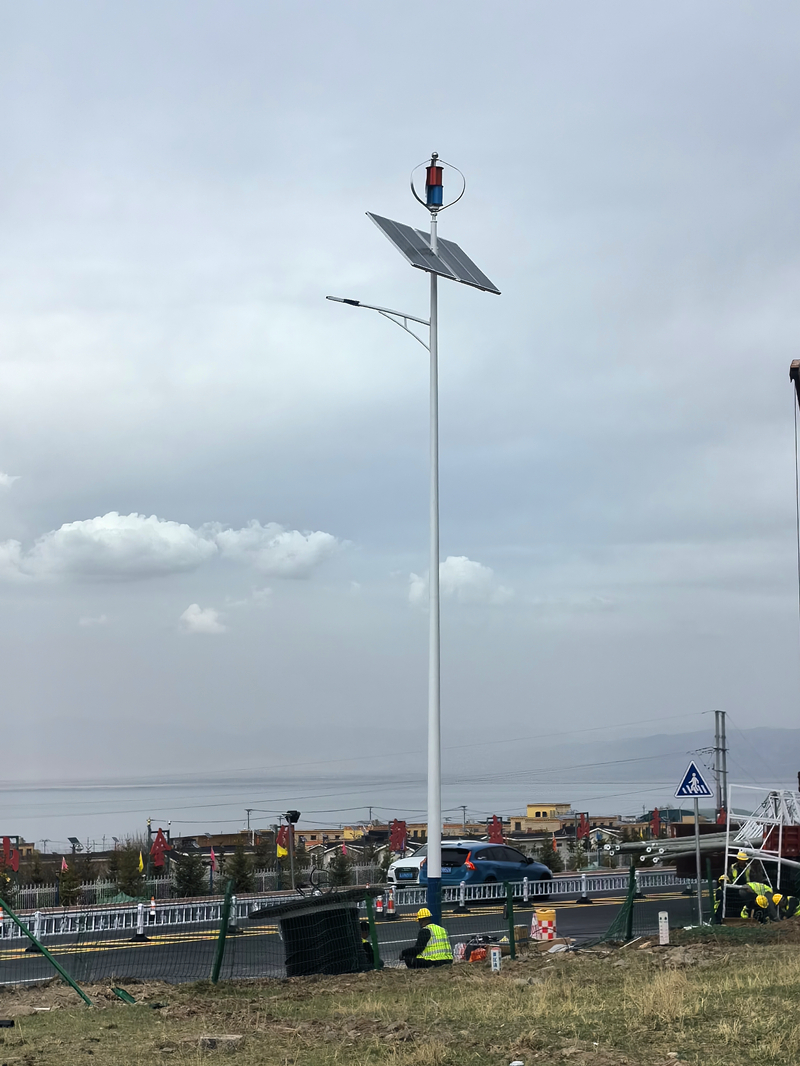 Wind and Solar Complementary Light Use in Tourist Avenue around Qinghai Lake