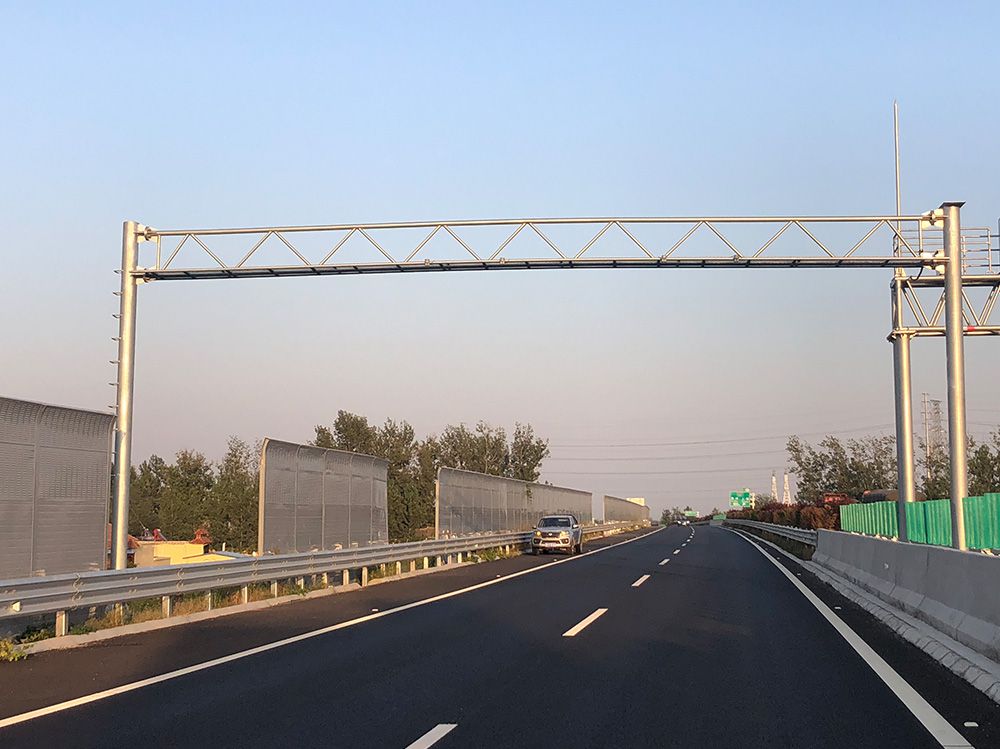 High-Speed Road Traffic Volume Survey Gantry Steel Structure