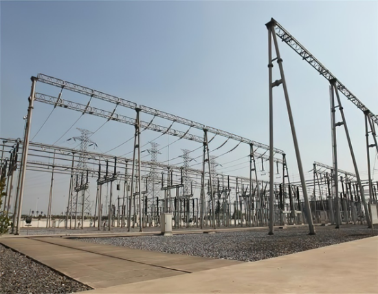 Power Distribution and Transmission Pole