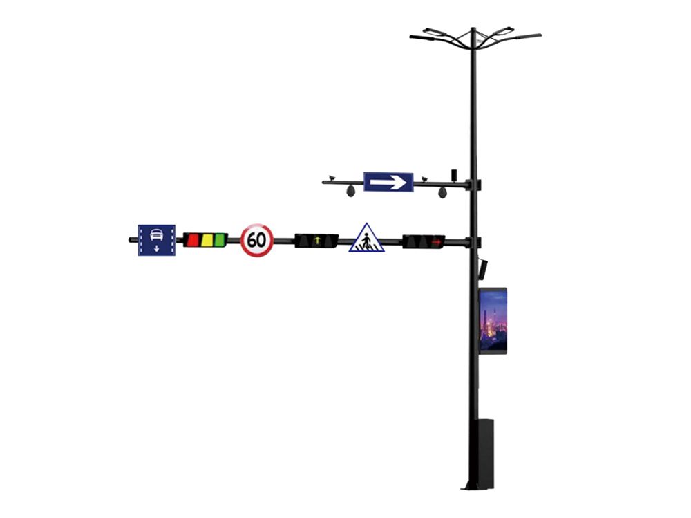 Traffic Signal Column or Traffic Light Pole